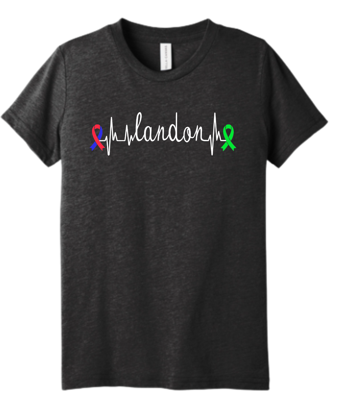 Landon’s Ribbon Heartbeat Shirt